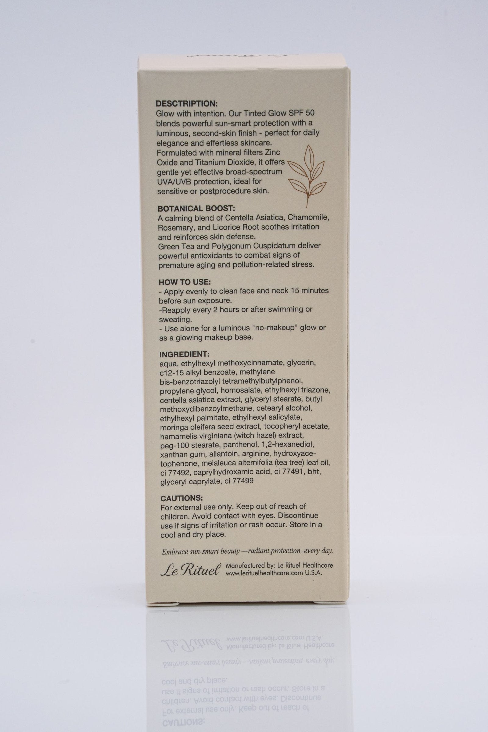 Tinted Glow SPF 50 for Even Skin Tone, Protection and Natural Radiance image 5