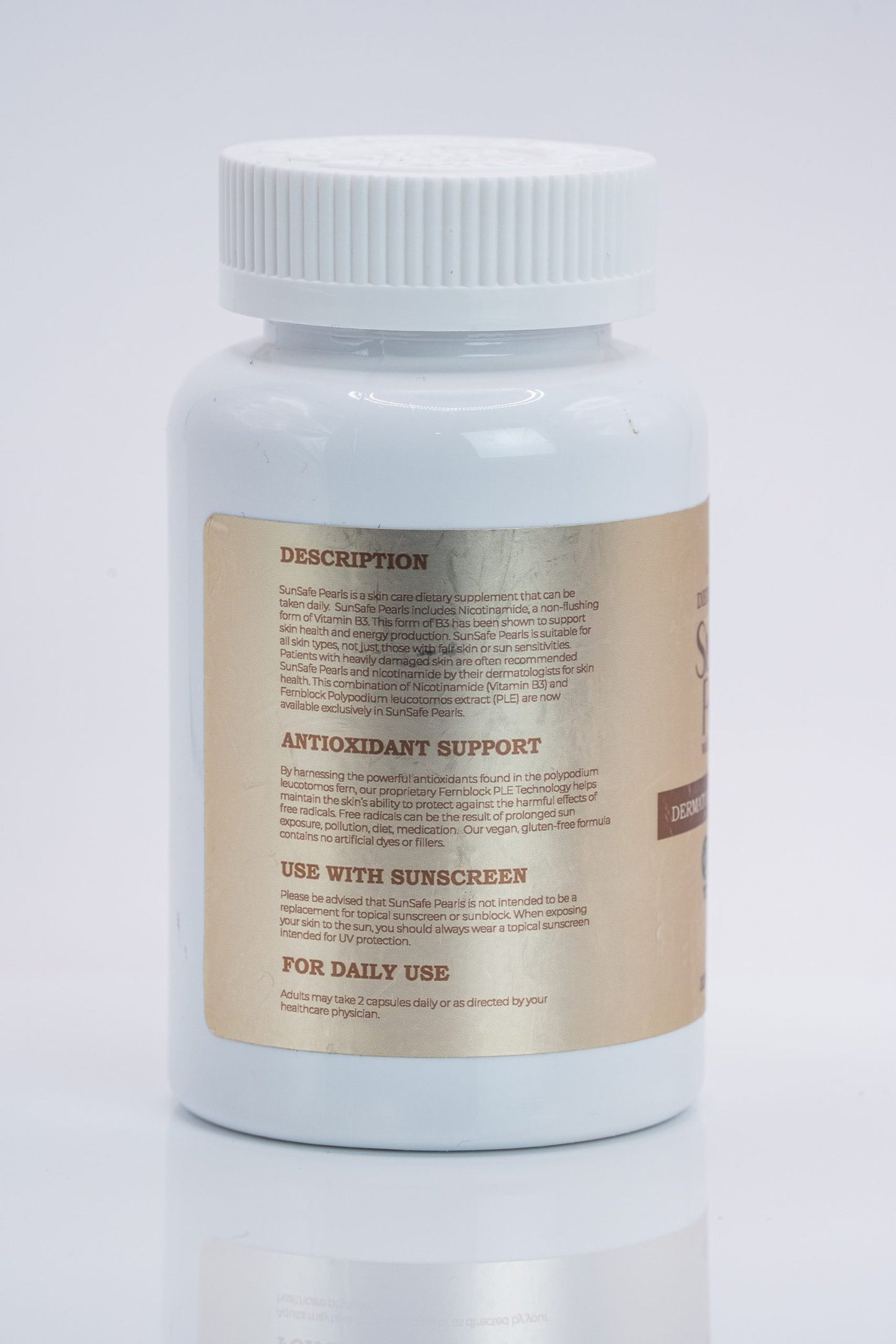 SunSafe Oral Supplement for UV Protection, Skin Health and Anti-Aging Support image 2