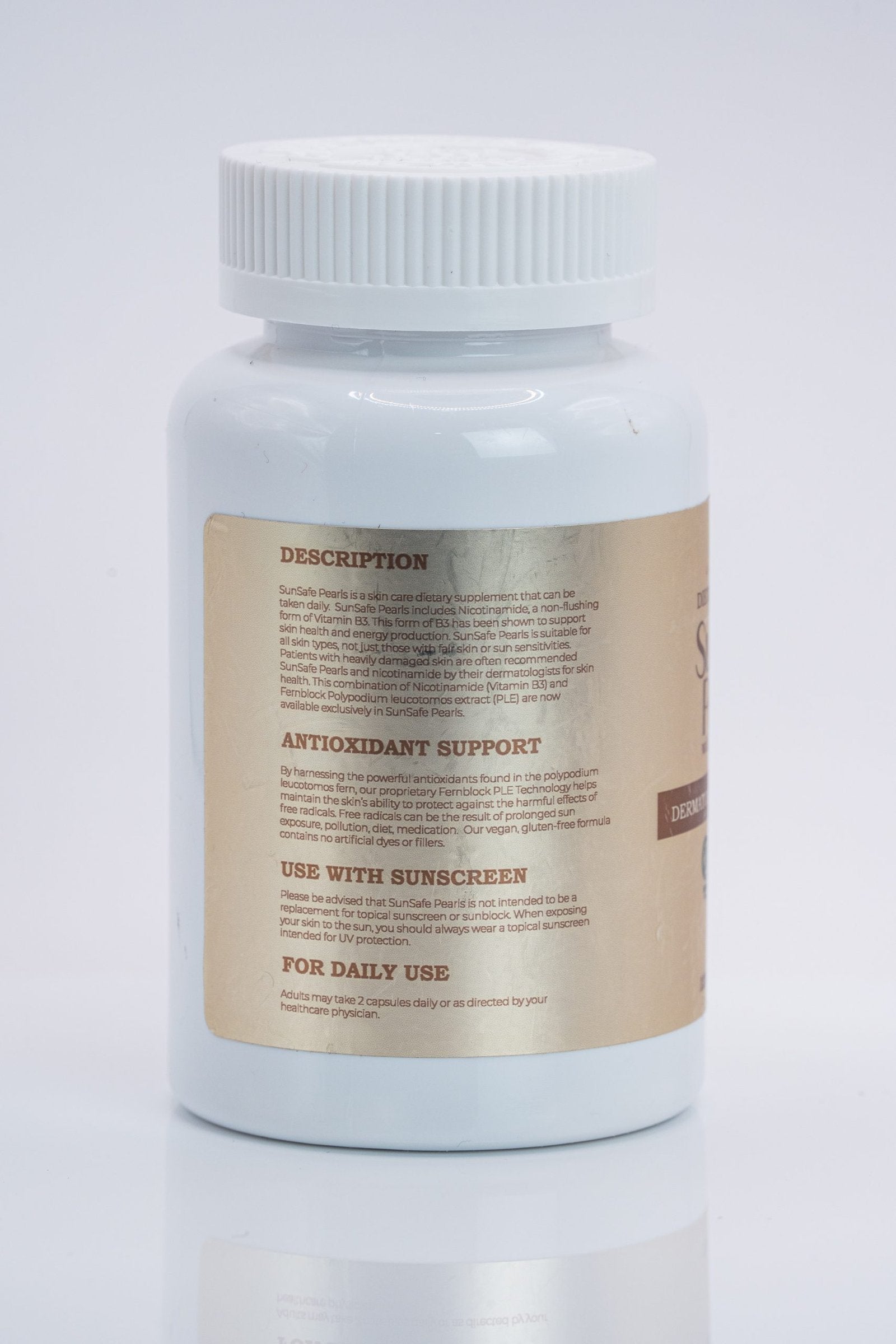 SunSafe Oral Supplement for UV Protection, Skin Health and Anti-Aging Support image 2