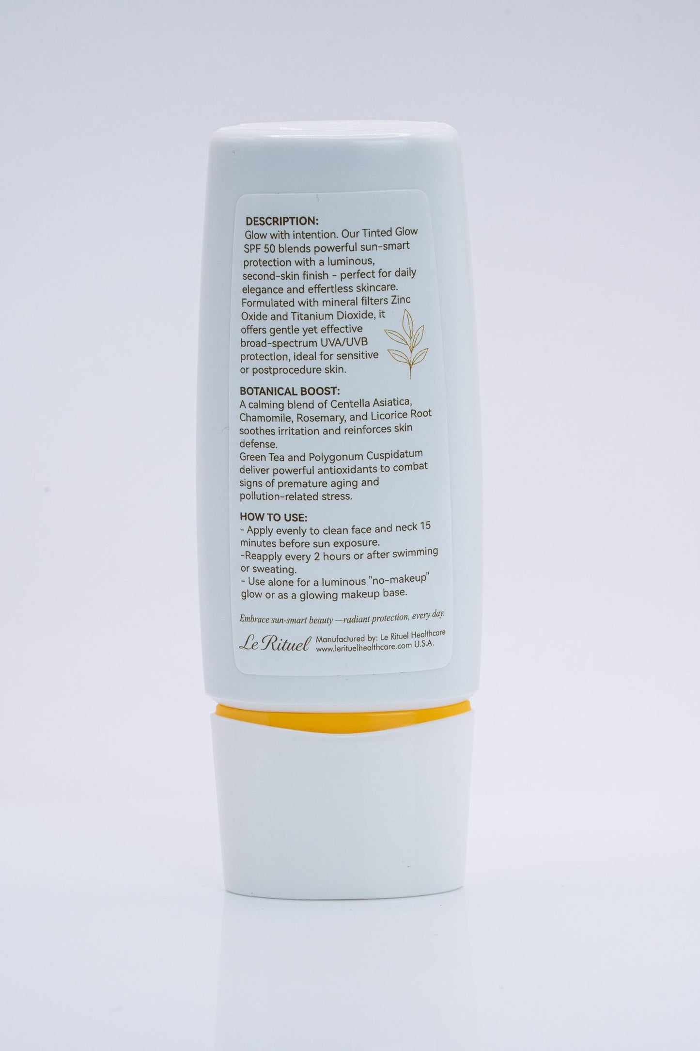 Tinted Glow SPF 50 for Even Skin Tone, Protection and Natural Radiance image 6