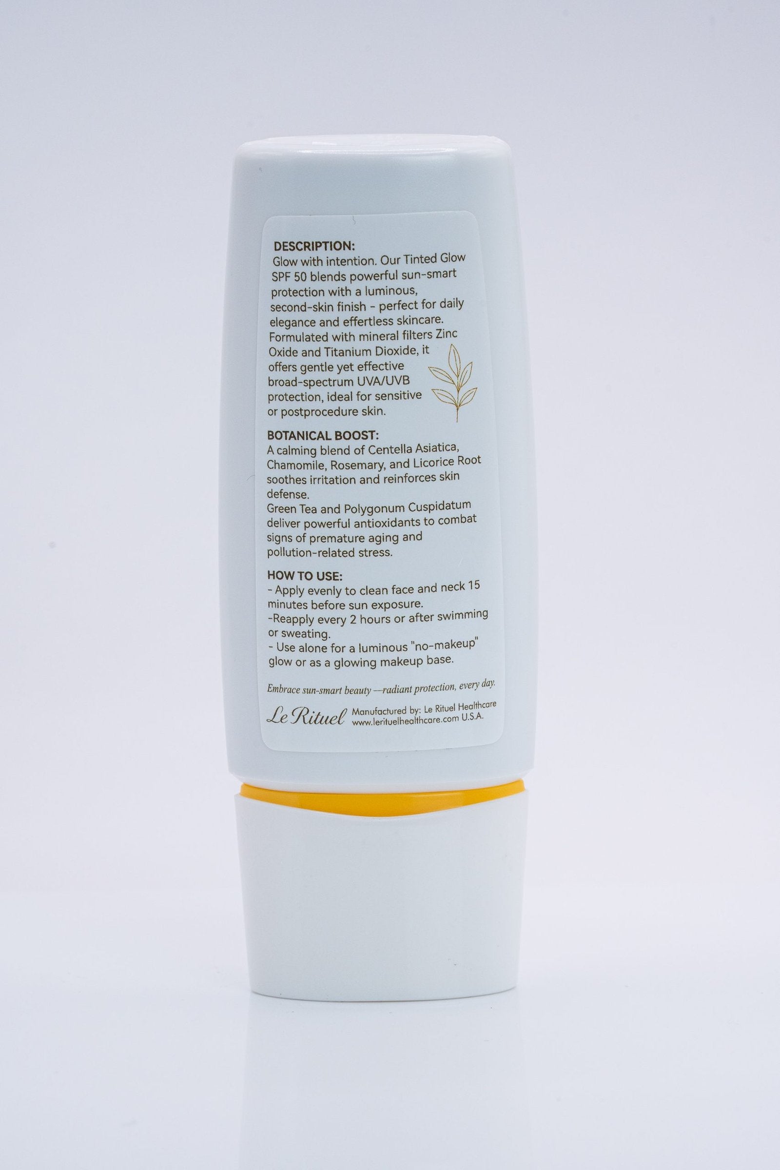 Tinted Glow SPF 50 for Even Skin Tone, Protection and Natural Radiance image 6
