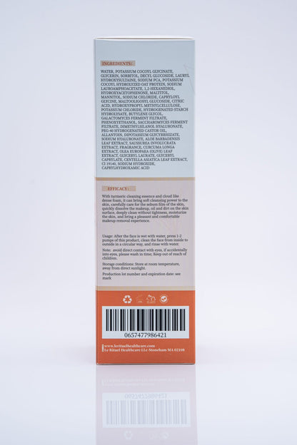Turmeric Cleansing Mousse for Deep Cleansing, Oil Control and Skin Balance image 2