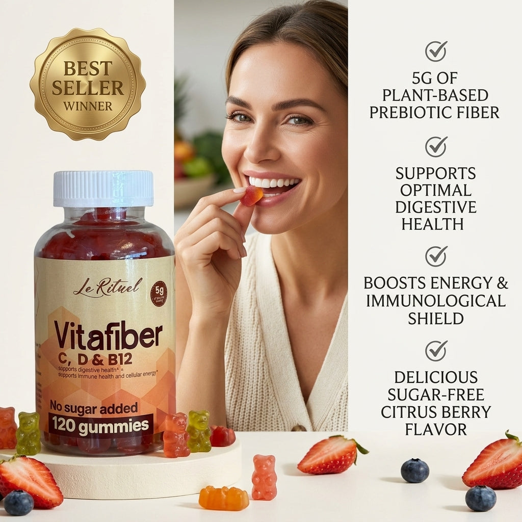 Vitafiber Gummies – Prebiotic Fiber & Vitamin Blend