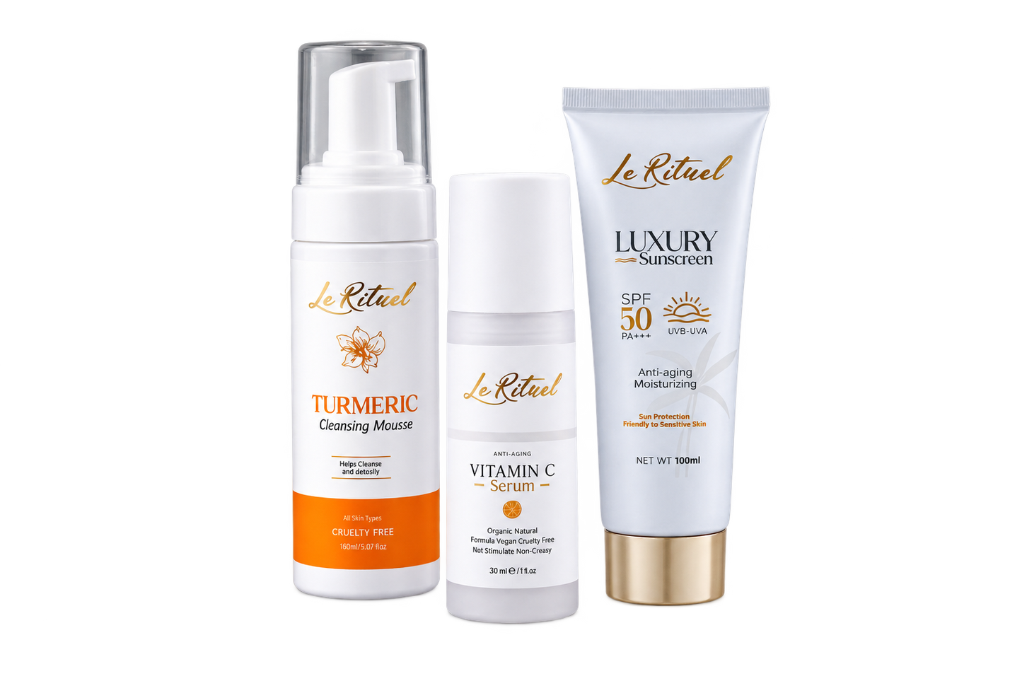Essential Kit – 3-Step Morning Skincare Ritual