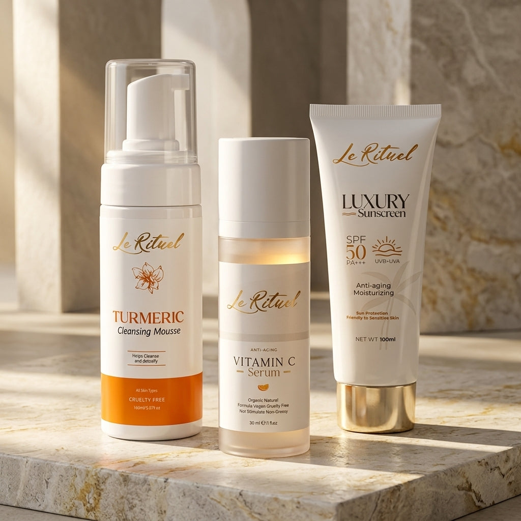 Essential Kit – 3-Step Morning Skincare Ritual
