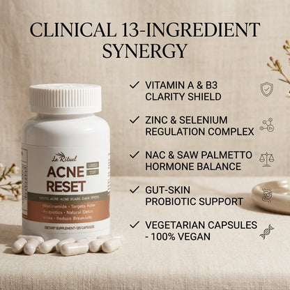 Le Rituel Acne Reset - Advanced Supplement for Acne-Prone Skin