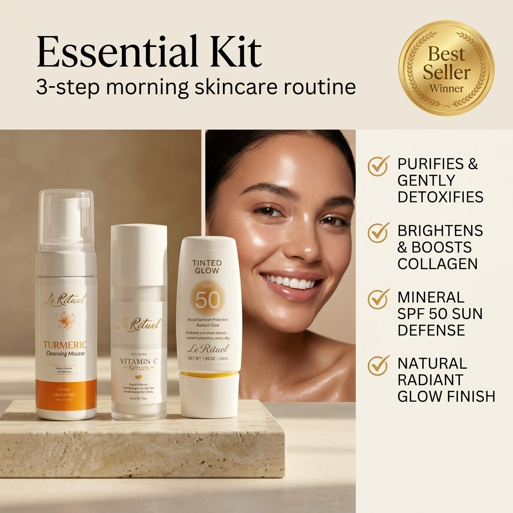 Essential Kit – 3-Step Morning Skincare Ritual