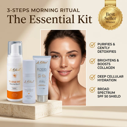 Essential Kit – 3-Step Morning Skincare Ritual