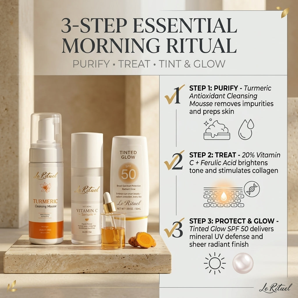 Essential Kit – 3-Step Morning Skincare Ritual