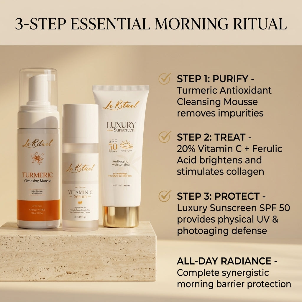 Essential Kit – 3-Step Morning Skincare Ritual