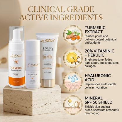 Essential Kit – 3-Step Morning Skincare Ritual