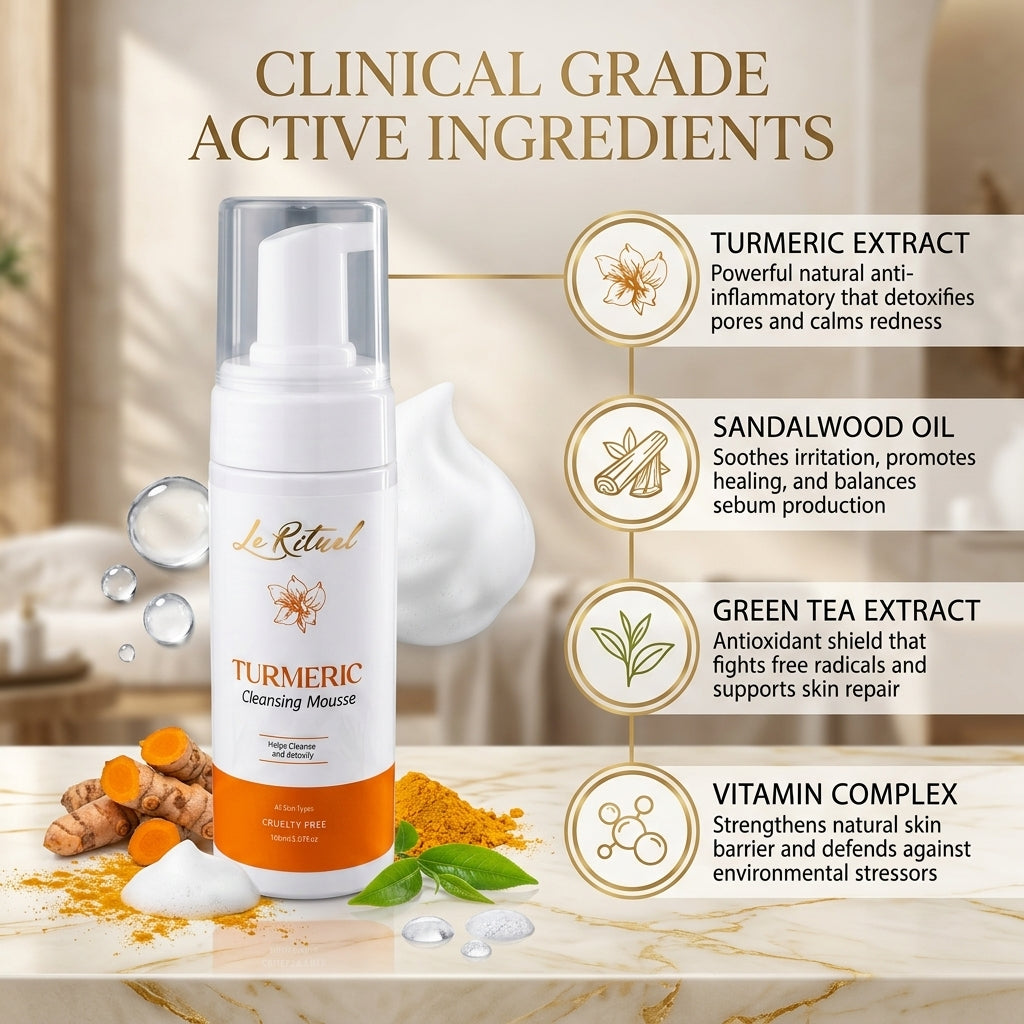 Turmeric Cleansing Mousse