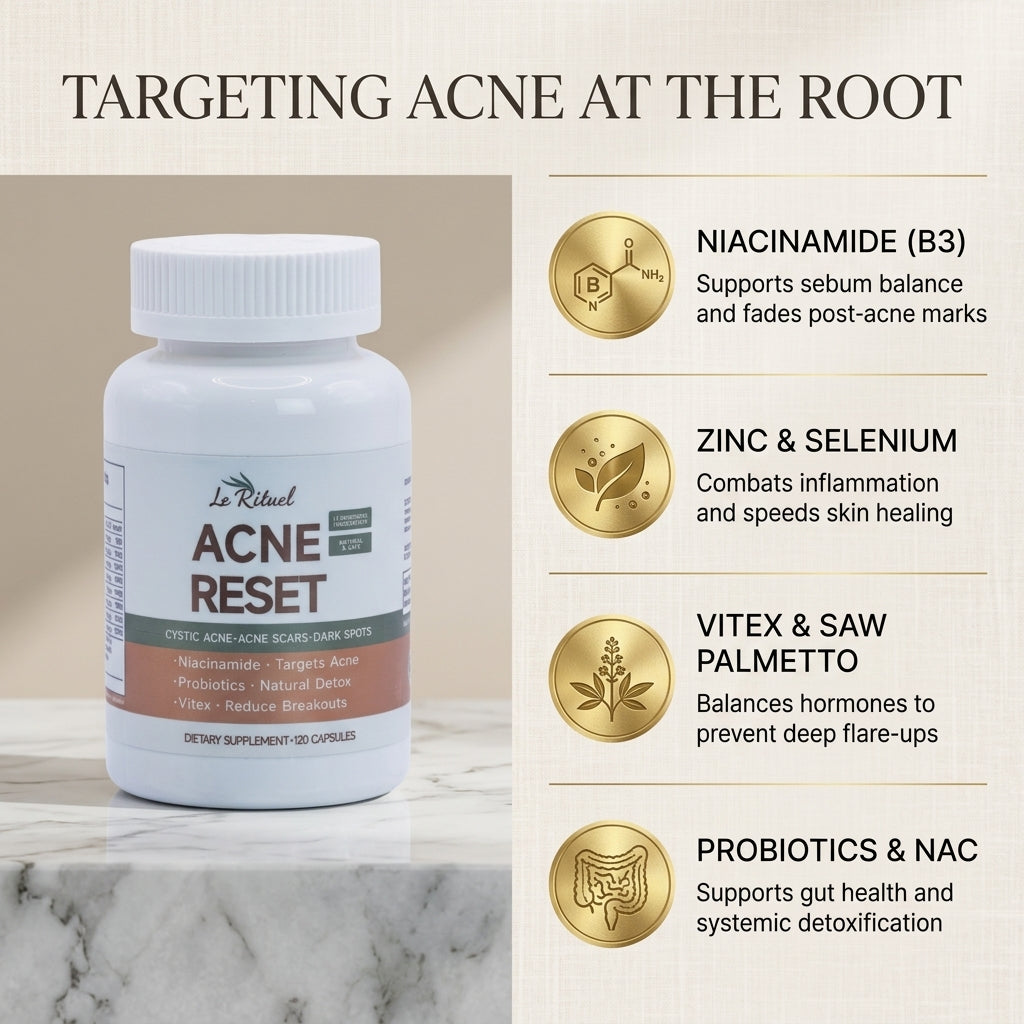 Le Rituel Acne Reset - Advanced Supplement for Acne-Prone Skin