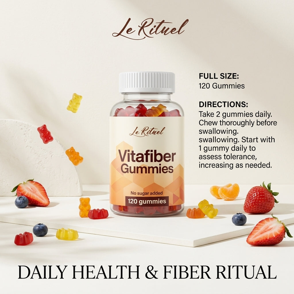 Vitafiber Gummies – Prebiotic Fiber & Vitamin Blend