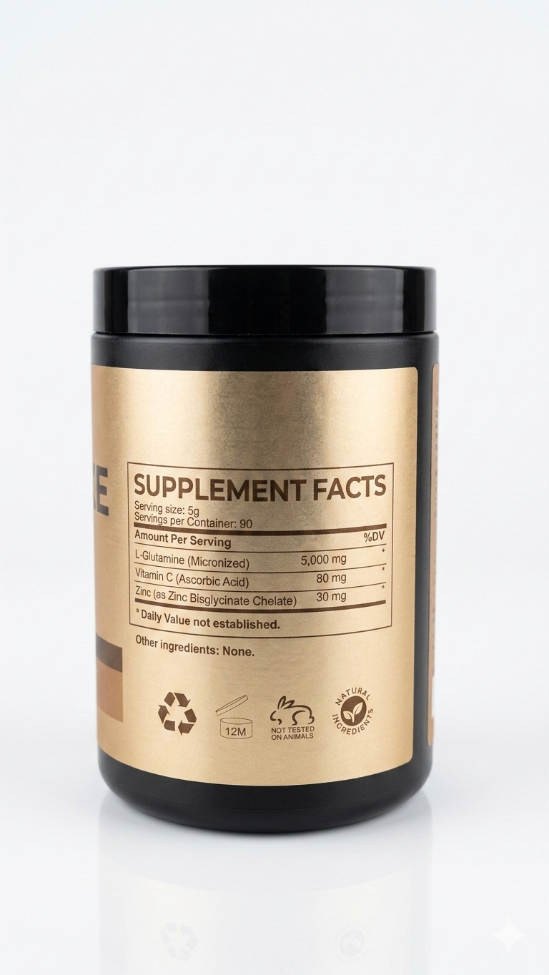 L-Glutamine The Recovery Ritual for Recovery, Gut Health and Immune Support image 2