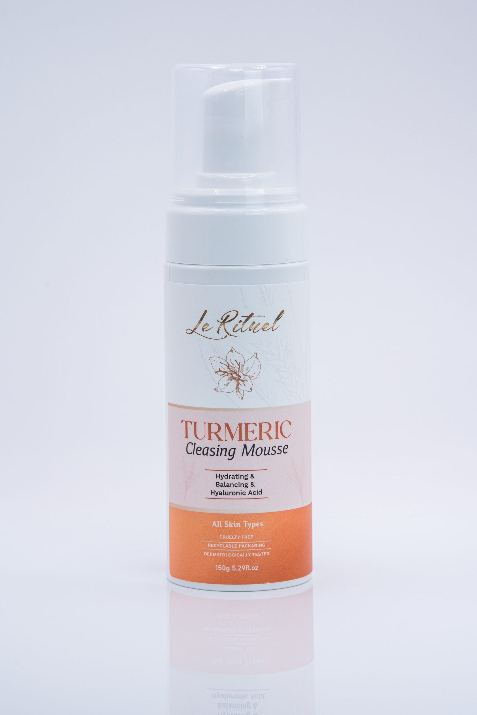 Turmeric Cleansing Mousse for Deep Cleansing, Oil Control and Skin Balance image 5