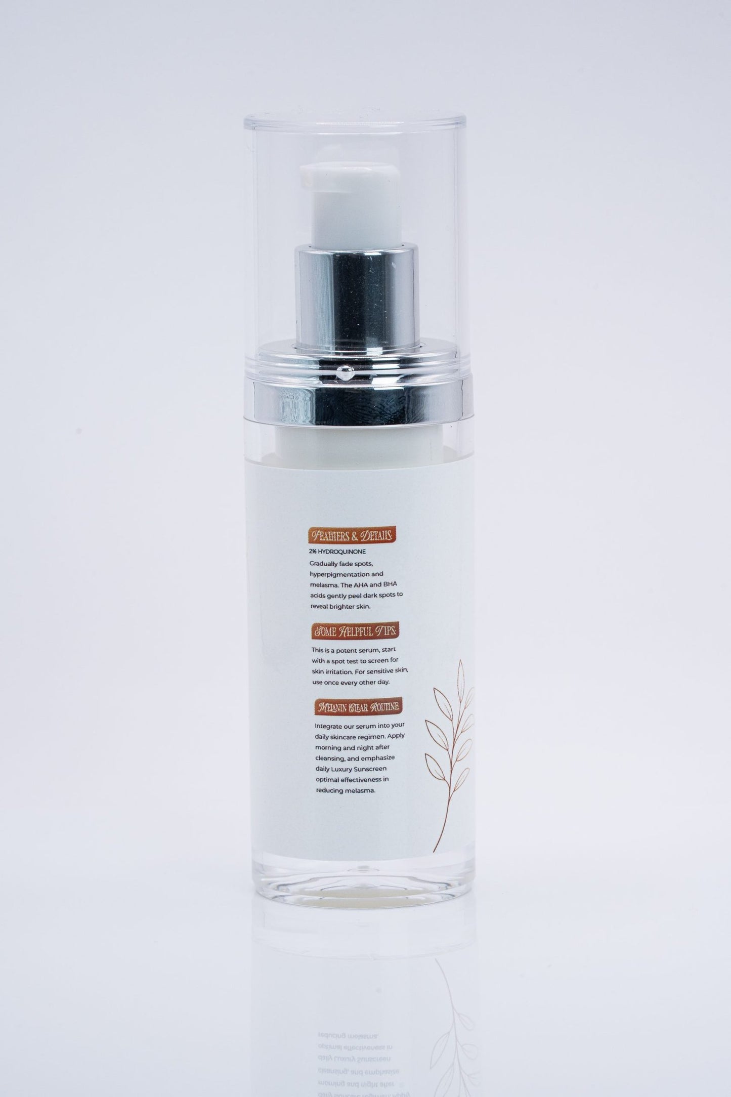 Melanin Clear Serum for Dark Spots, Hyperpigmentation and Brightening image 5