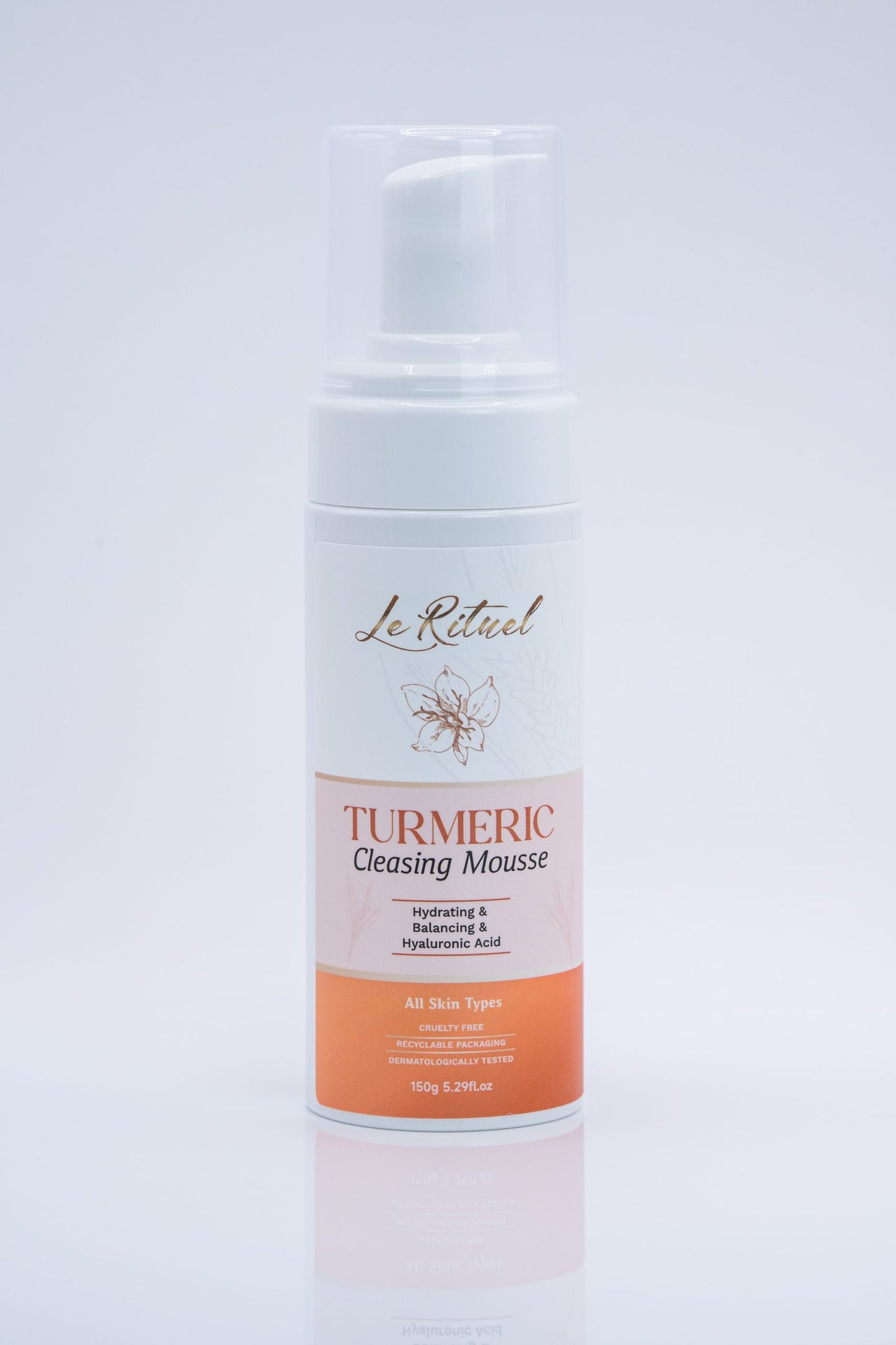 Turmeric Cleansing Mousse for Deep Cleansing, Oil Control and Skin Balance image 3