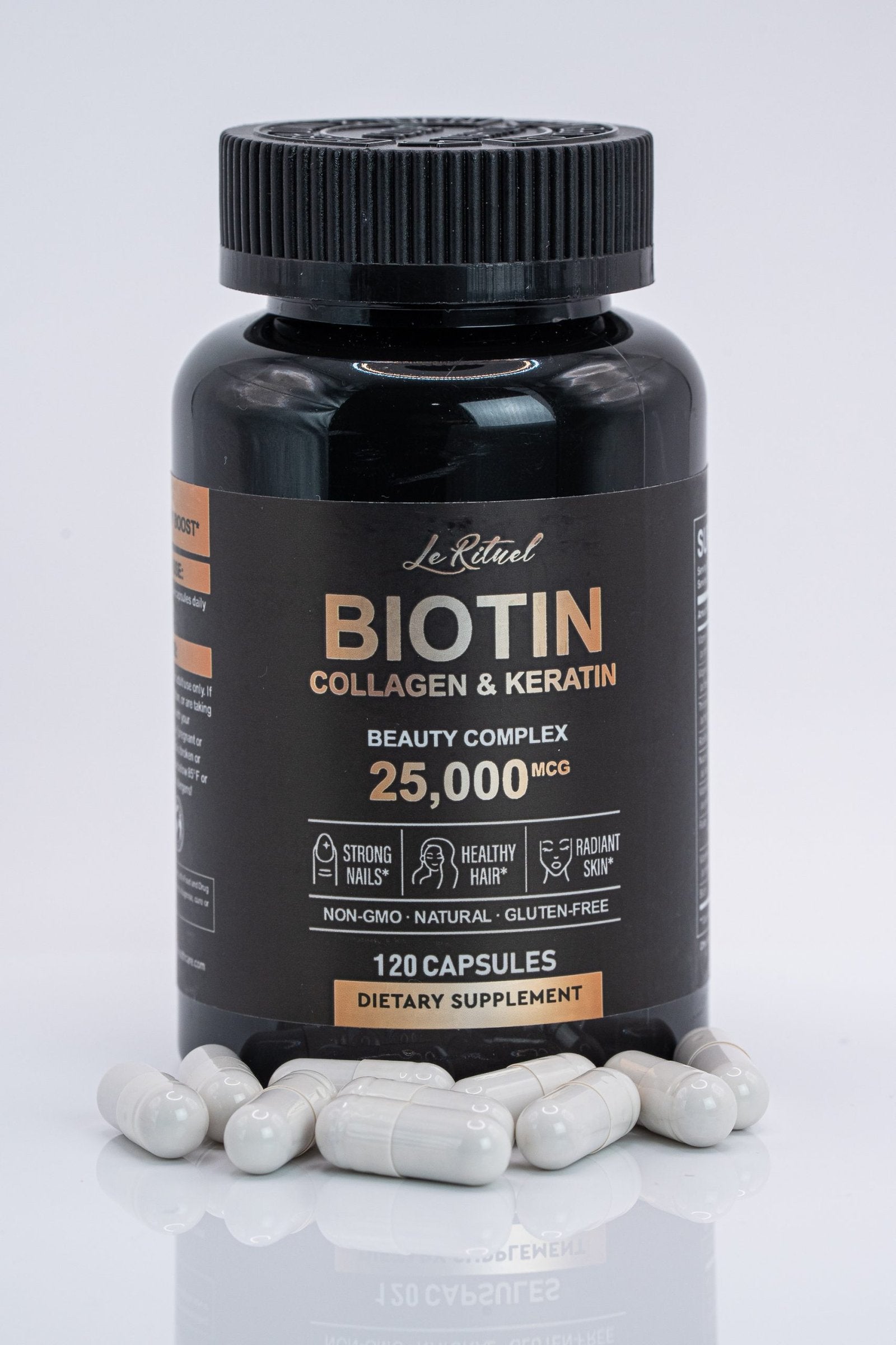 Biotin Vitamins with Collagen & Keratin image 1