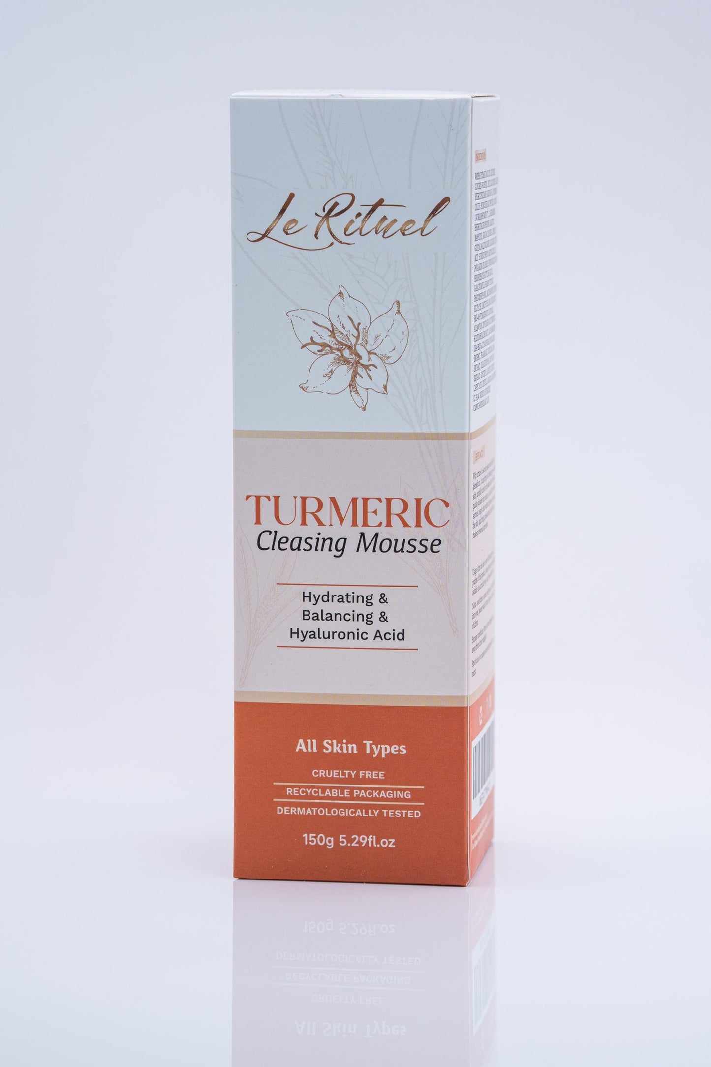 Turmeric Cleansing Mousse for Deep Cleansing, Oil Control and Skin Balance image 0