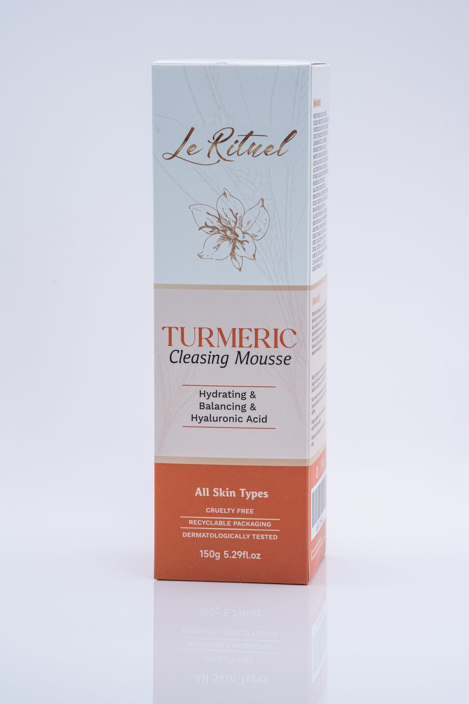 Turmeric Cleansing Mousse for Deep Cleansing, Oil Control and Skin Balance image 0